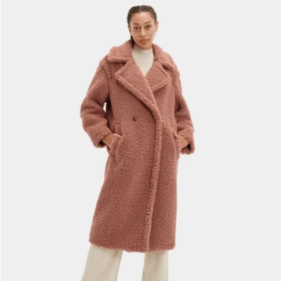 UGG Jackets & Blazers - UGG Women's Teddy Jacket in Pink